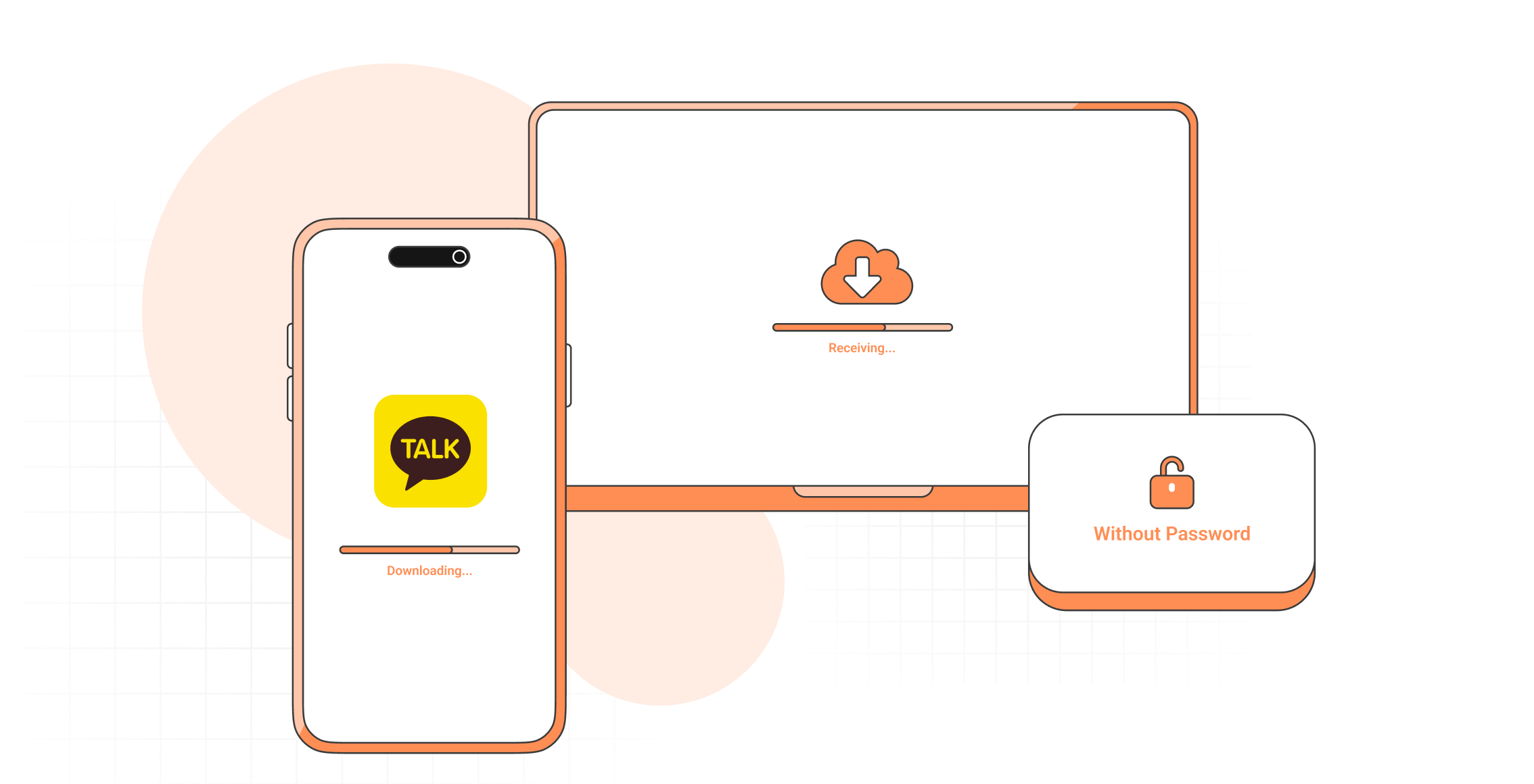Sauvegarde de KakaoTalk depuis iPhone/iPad vers PC sans mot de passe