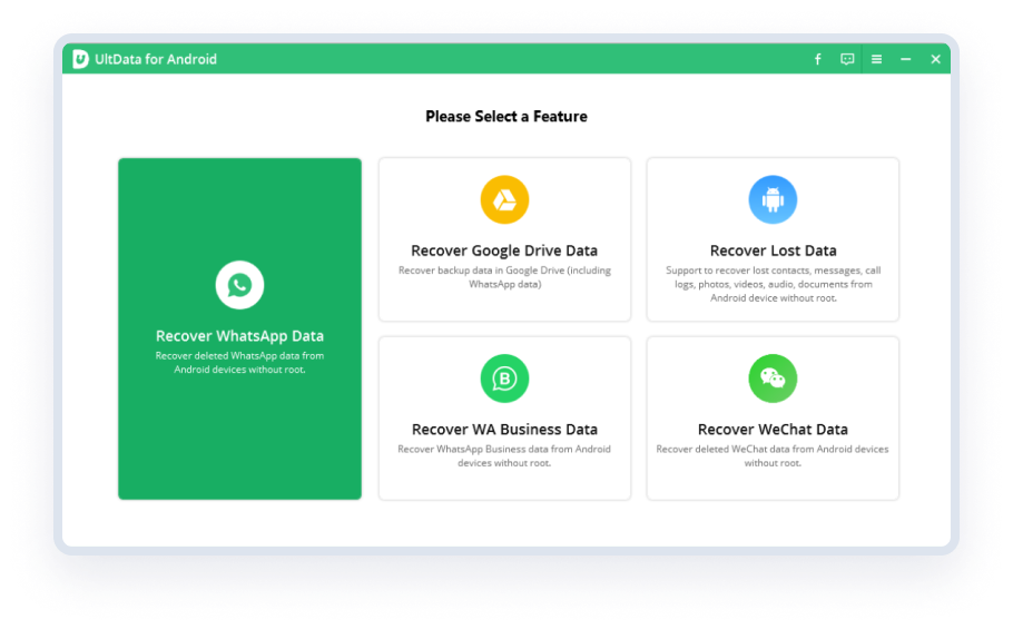 conectar al dispositivo en ultdata android