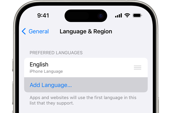 ios 18 apple intelligence language