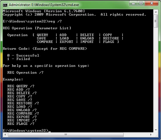 scan repair registry