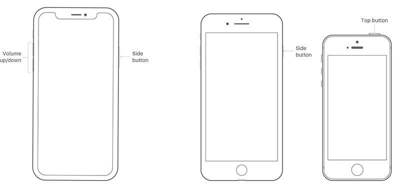 Перезагрузка iPhone