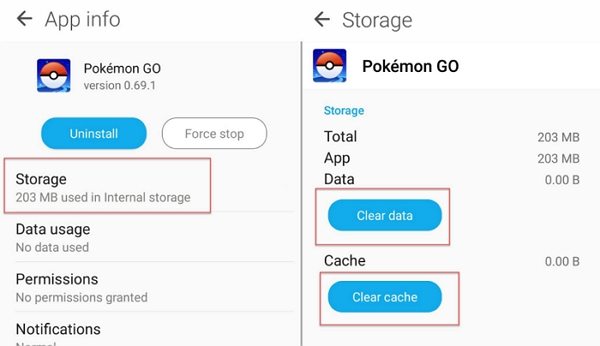 pokemon go stuck on loading screen
