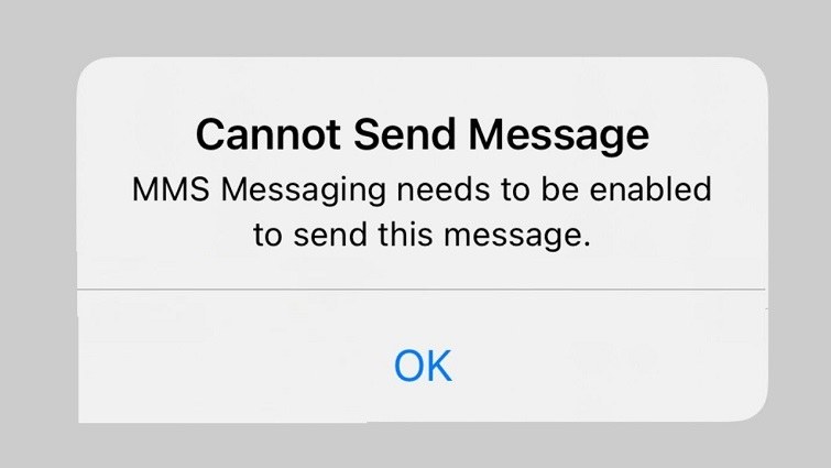 mms needs to be enabled