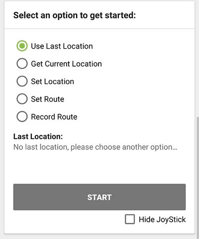 spoof location with gps joystick