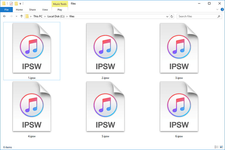 ipsw file