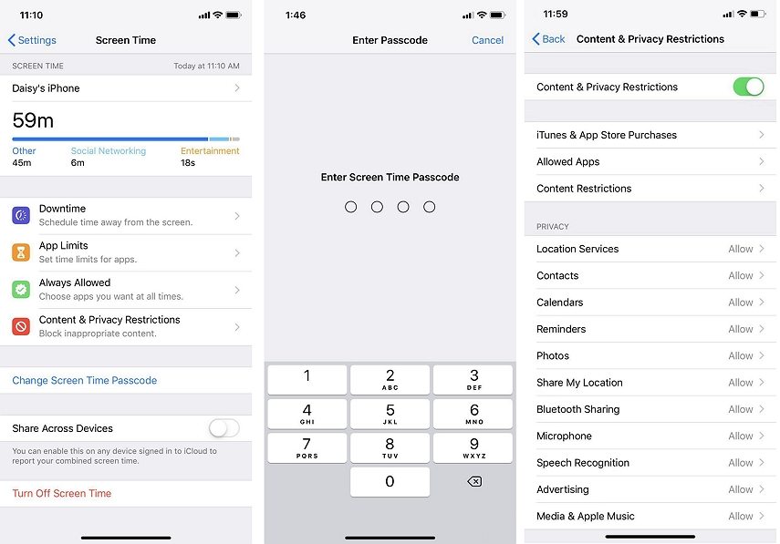 как выйти из учетной записи apple id