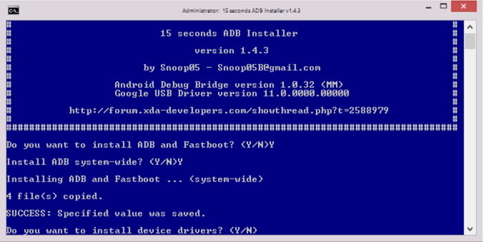 installer adb