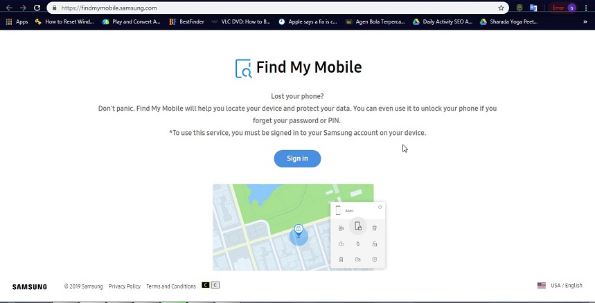 unlock forgot pattern lock android -- log in with samsung account